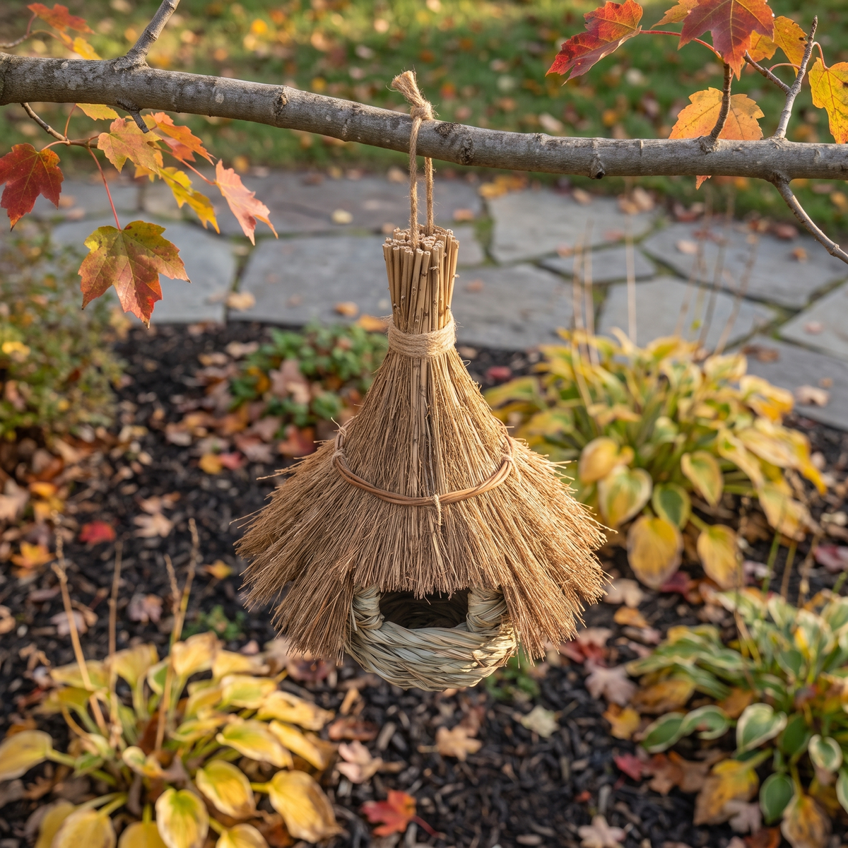 Vada's Woven Bird House