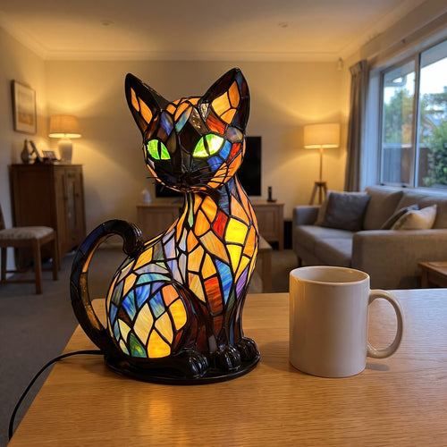 Raewyn's Goodnight Moggy Lamp