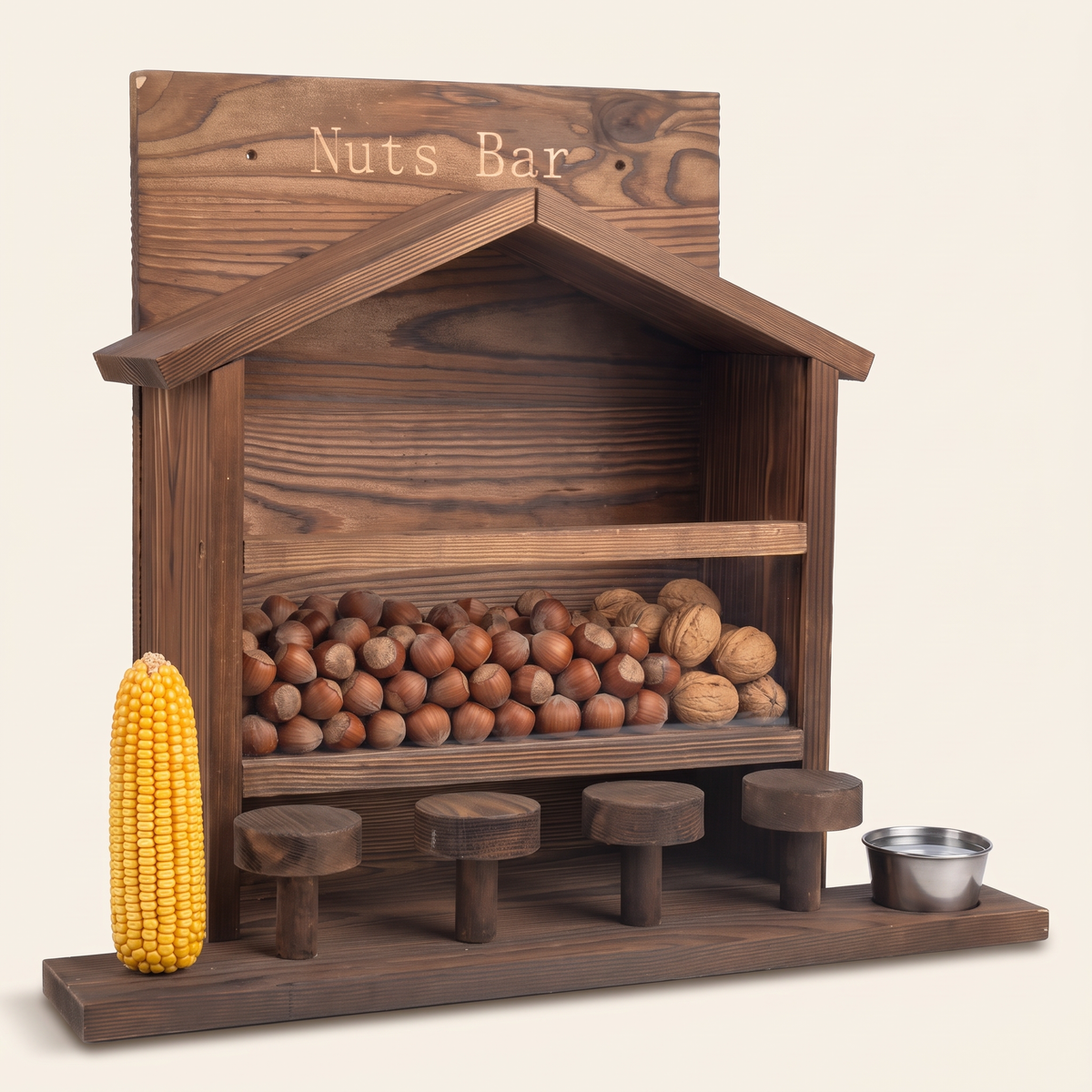 Geoff's "Nuts Bar" Squirrel Feeder