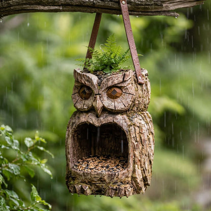Owl Bird Feeder