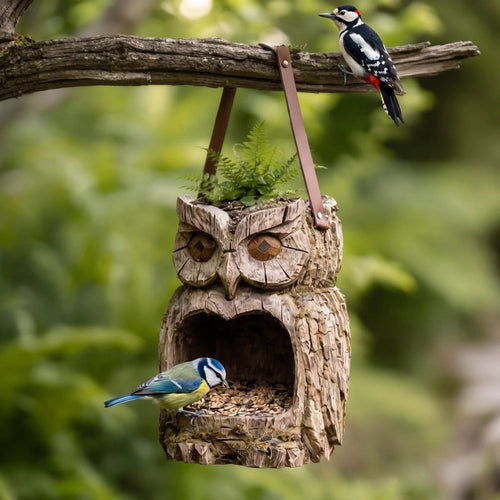 Owl Bird Feeder