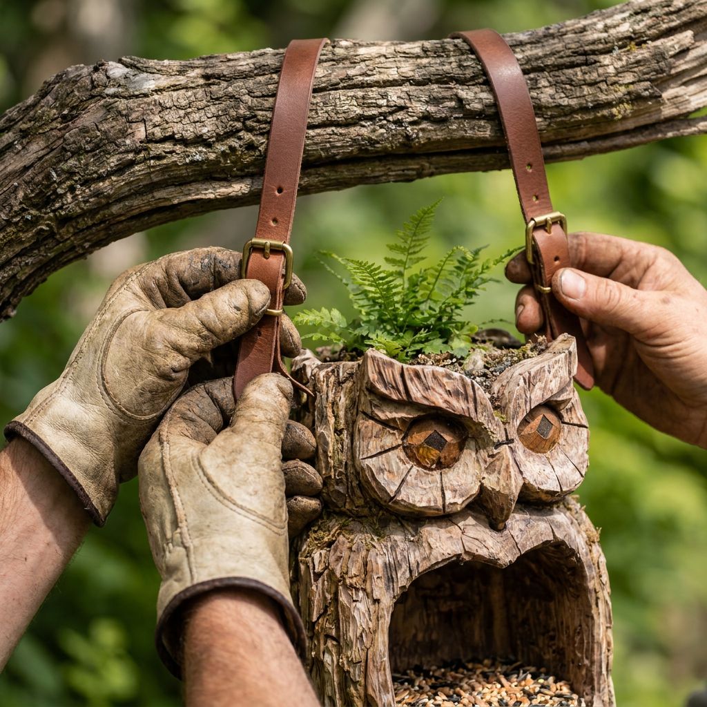 Owl Bird Feeder