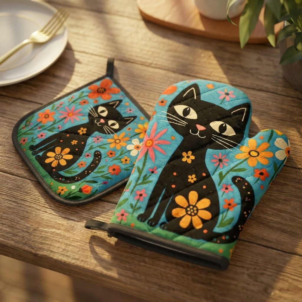 Hearthstone Oven Mitt Set