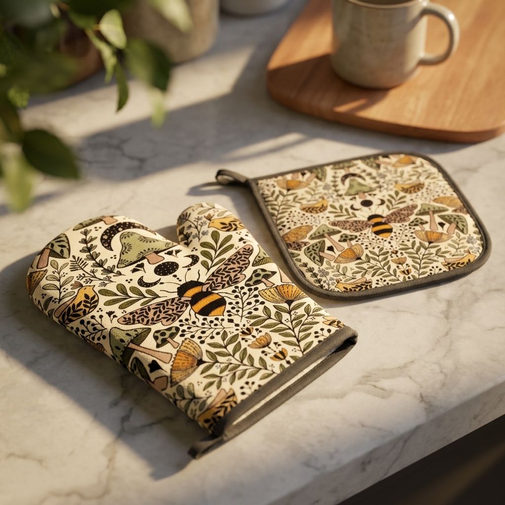 Hearthstone Oven Mitt Set