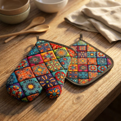 Hearthstone Oven Mitt Set