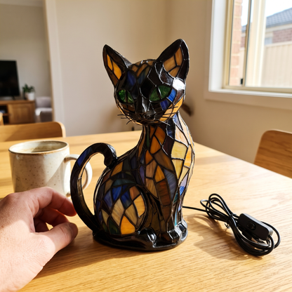 Moggy Lamp in daylight