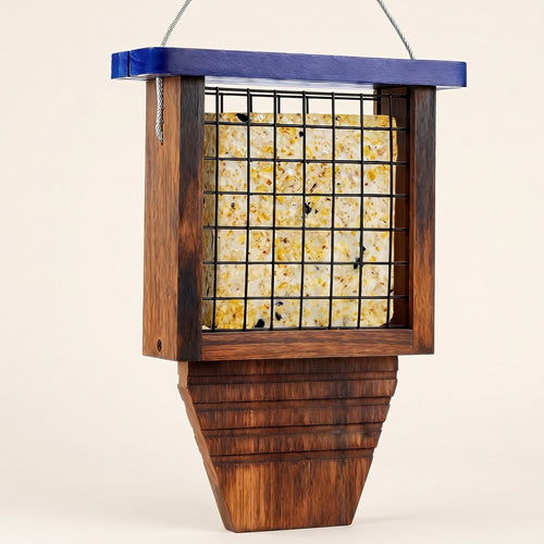 Geoff's Tail-Rest Woodpecker Feeder
