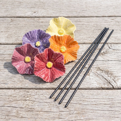 Bev's Handmade Bee Blossoms (Set of 4)