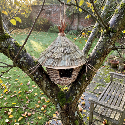 Bronwen's Woven Bird House
