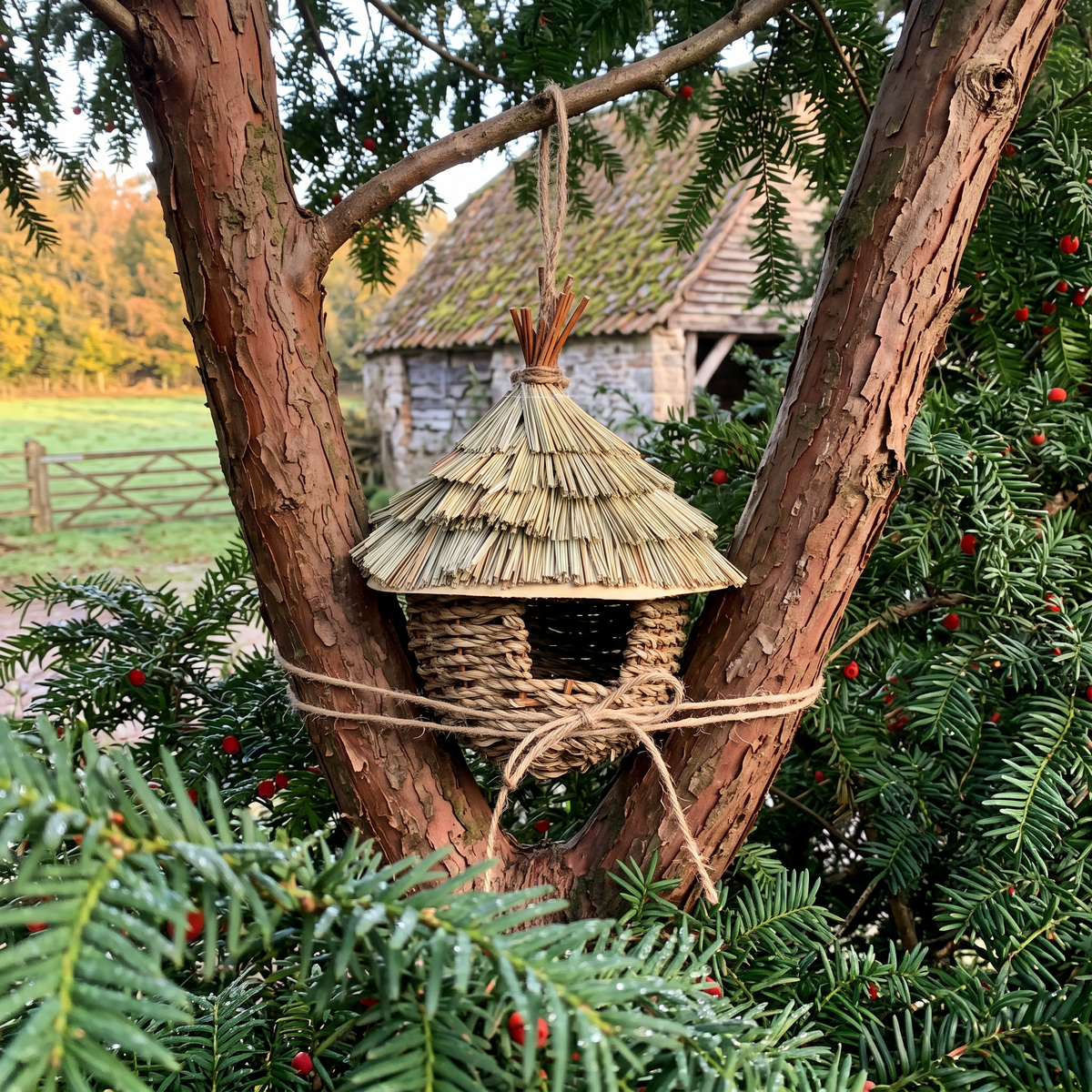 Bronwen's Woven Bird House