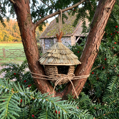 Bronwen's Woven Bird House