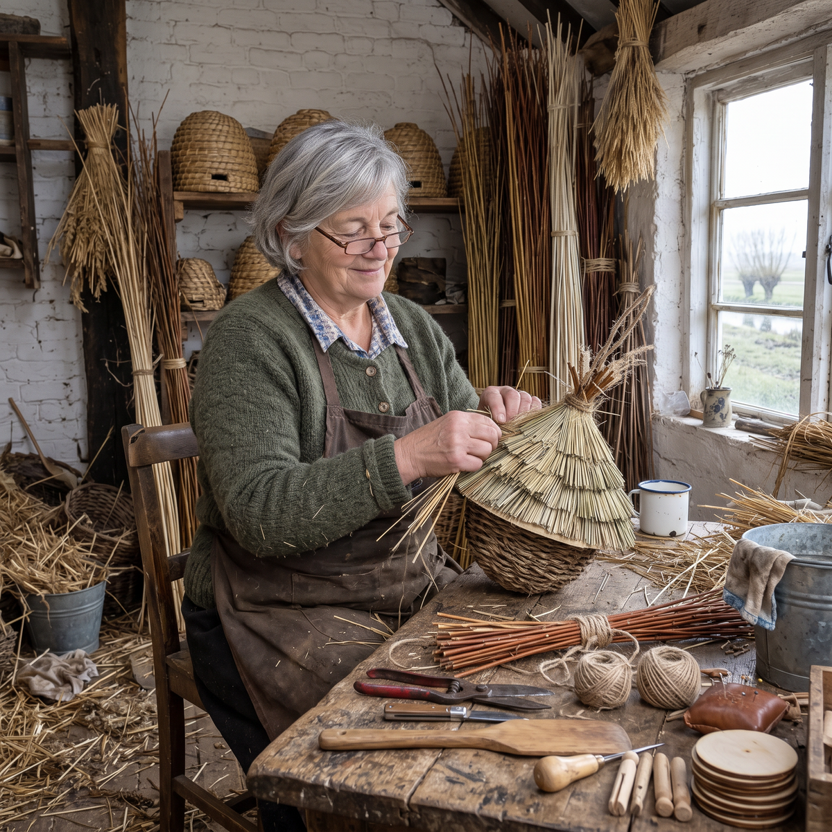 Bronwen's Woven Bird House