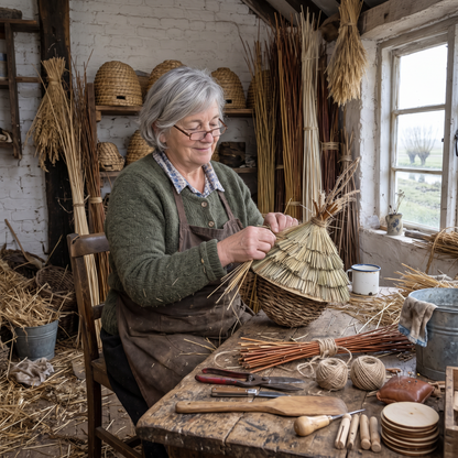 Bronwen's Woven Bird House