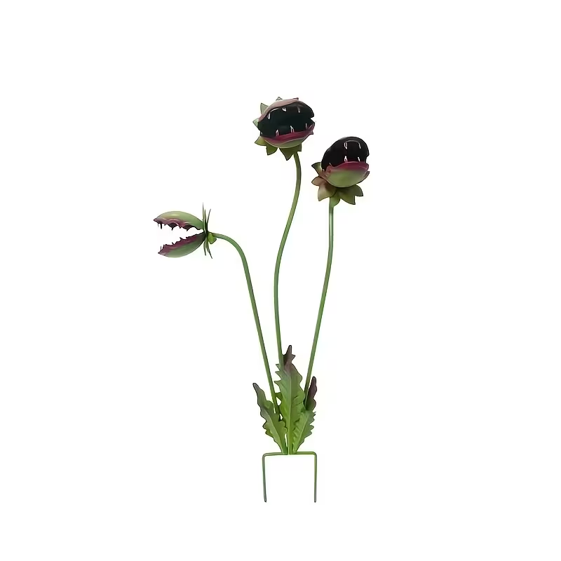 Emmett's Iron Carnivorous Plant - Garden Decor
