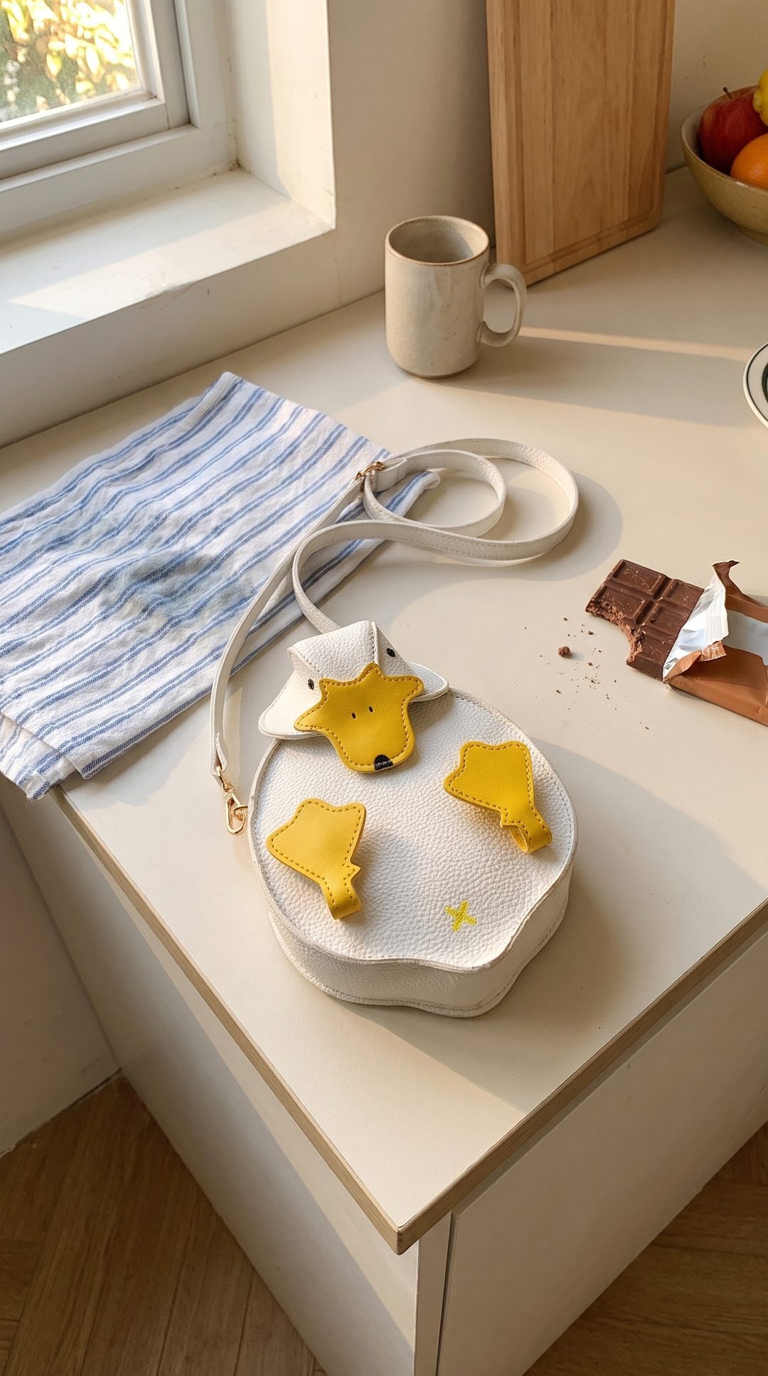 Delphine's Worry-Foot Duck Crossbody Bag