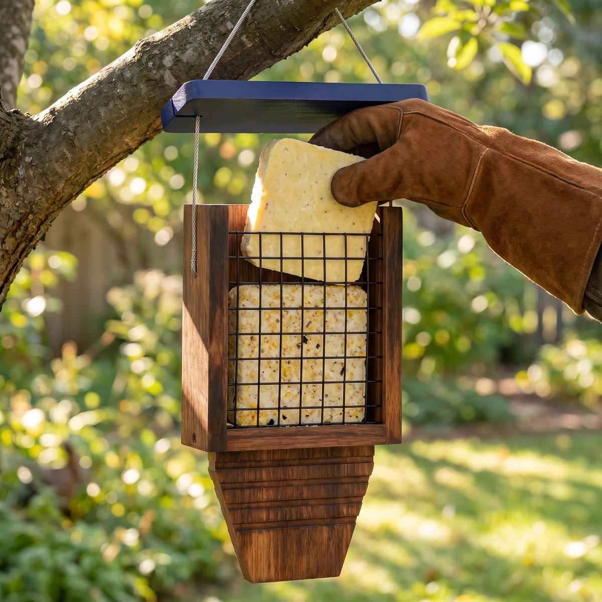 Refilling the feeder