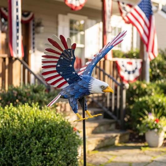 Brenda's Handmade Patriotic Eagle Garden Stake