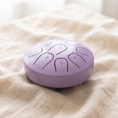 Standard rain drum in lavender pearl finish