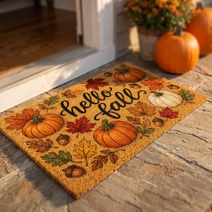 Nancy's Hand-Painted Doormat