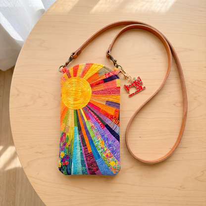 Rosie's Quilted Phone Bag