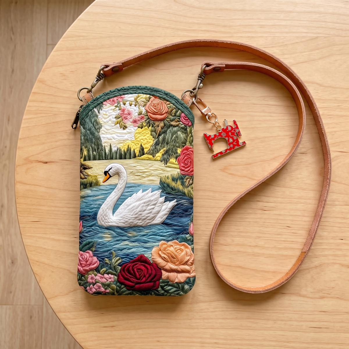 Rosie's Quilted Phone Bag