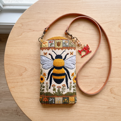Rosie's Quilted Phone Bag