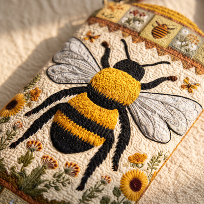 Rosie's Quilted Phone Bag