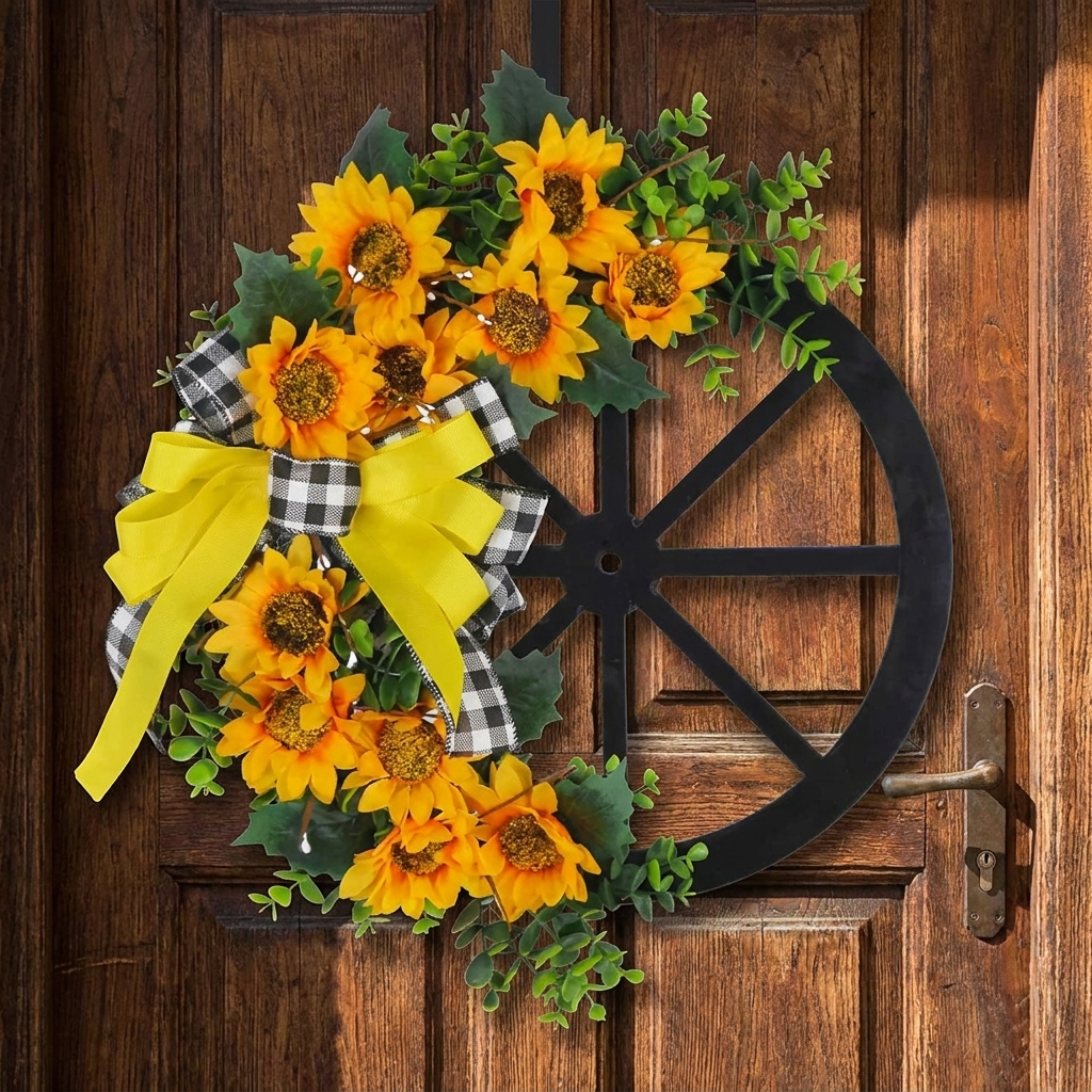Clara's Harvest Autumn Wreath