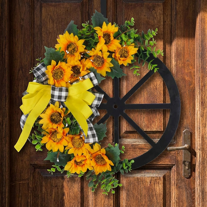 Clara's Harvest Autumn Wreath
