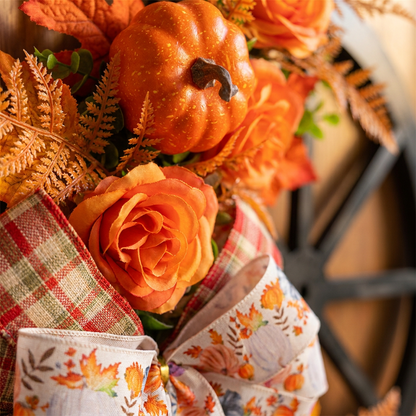 Clara's Harvest Autumn Wreath