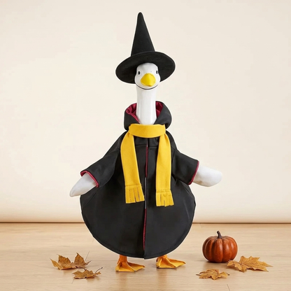 Lorraine's Porch Geese With Handsewn Outfits