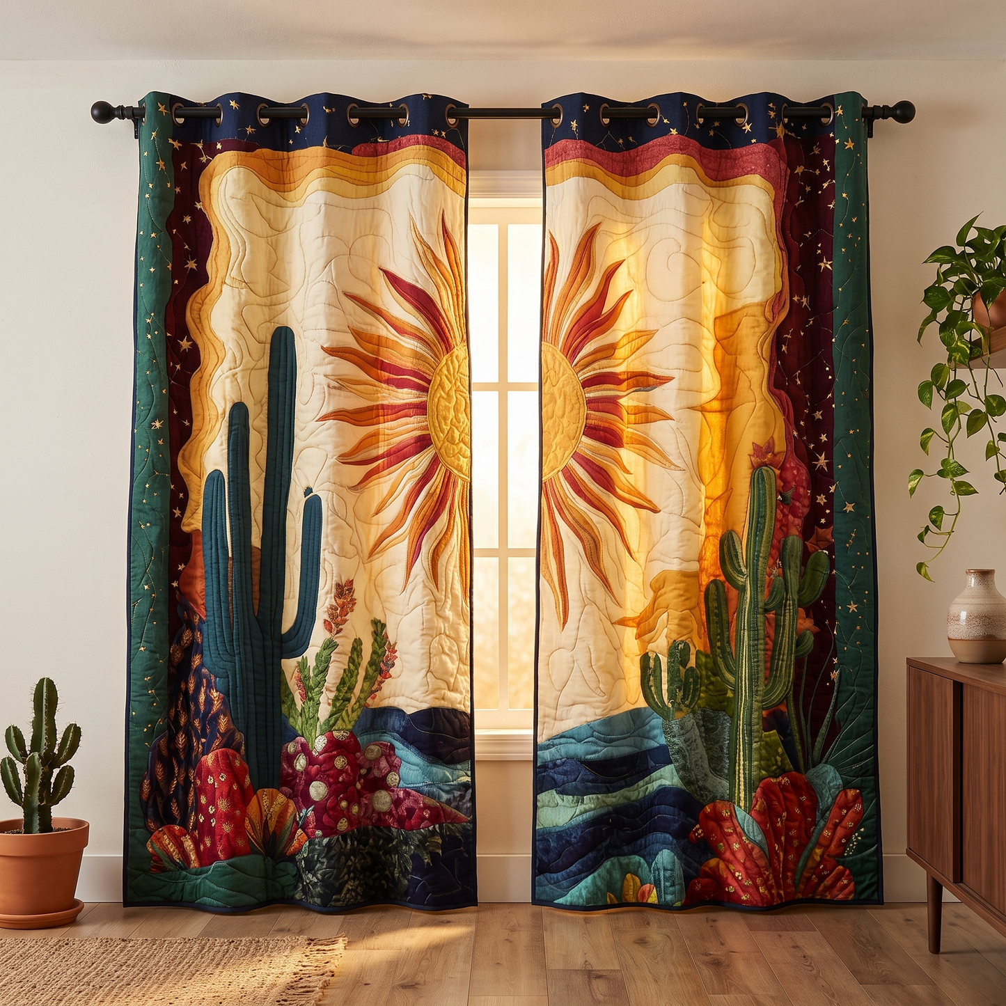 Charlene's Quilted Curtains