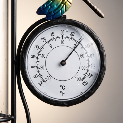 Vernon's Hand-Blown Rain Gauge