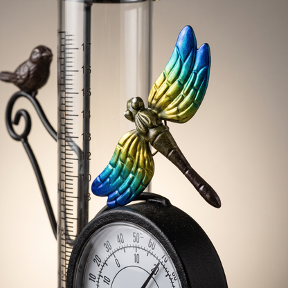 Vernon's Hand-Blown Rain Gauge