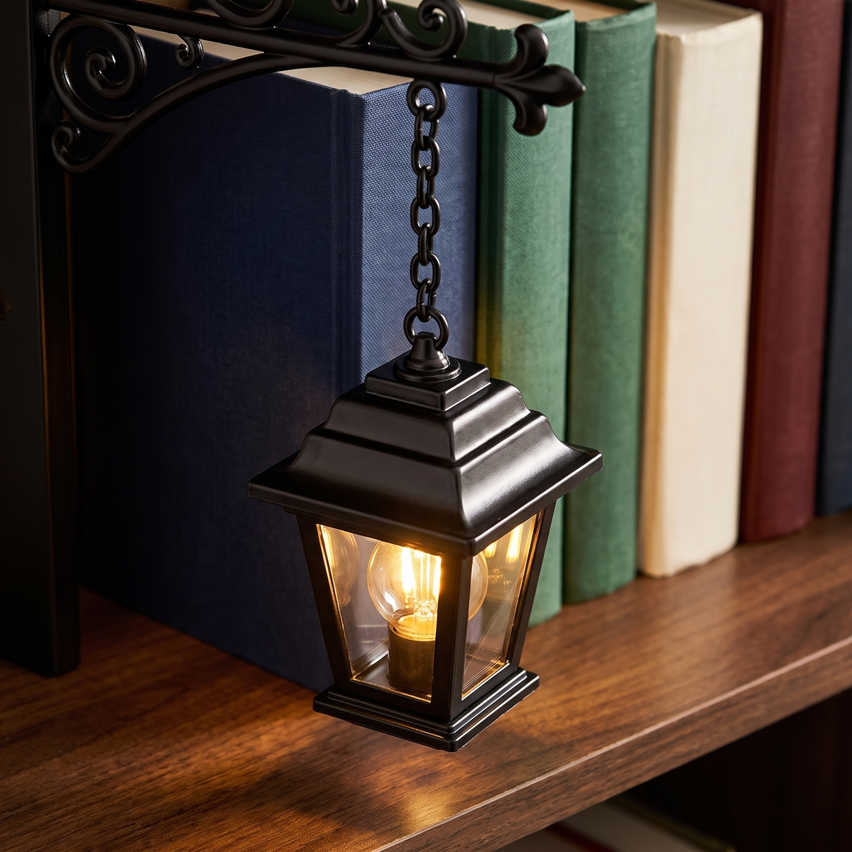 Hank's Bookshelf Lantern
