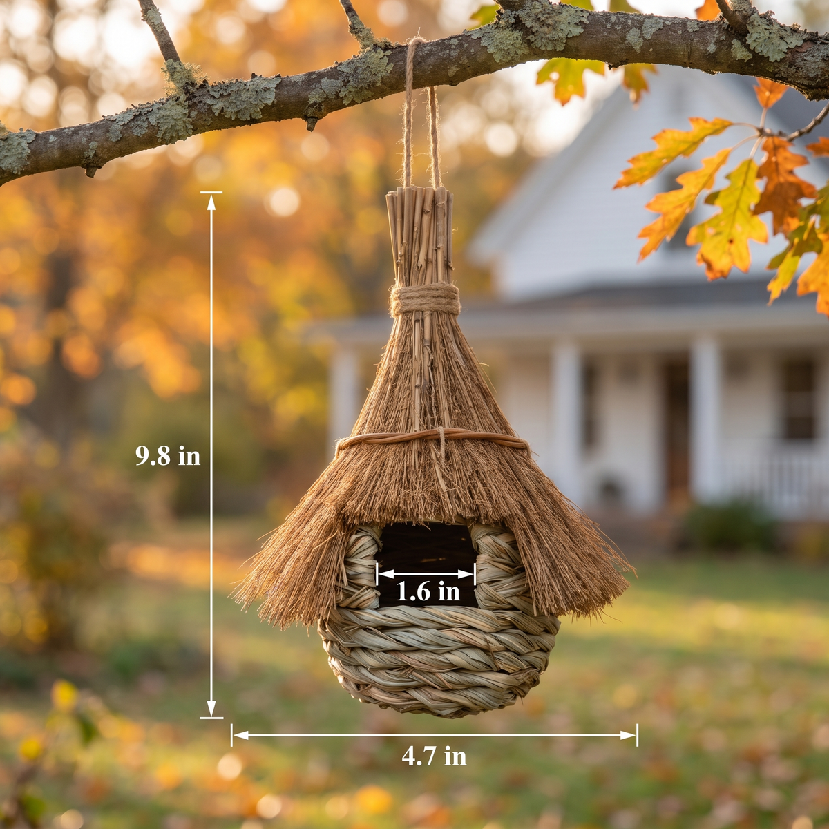 Vada's Woven Bird House
