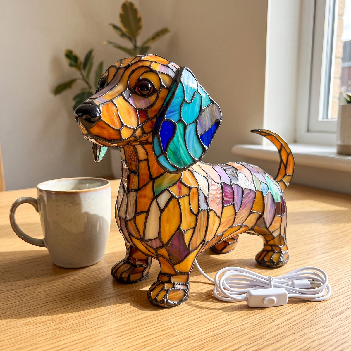 Doxie Lamp in daylight