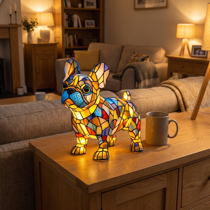 French Bulldog lamp