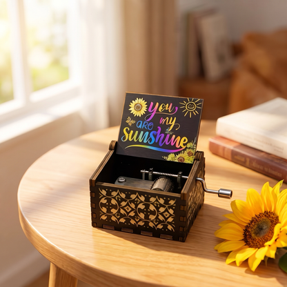 Walt's music box You Are My Sunshine, black