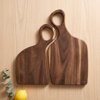 Both blackwood boards side by side, full outline