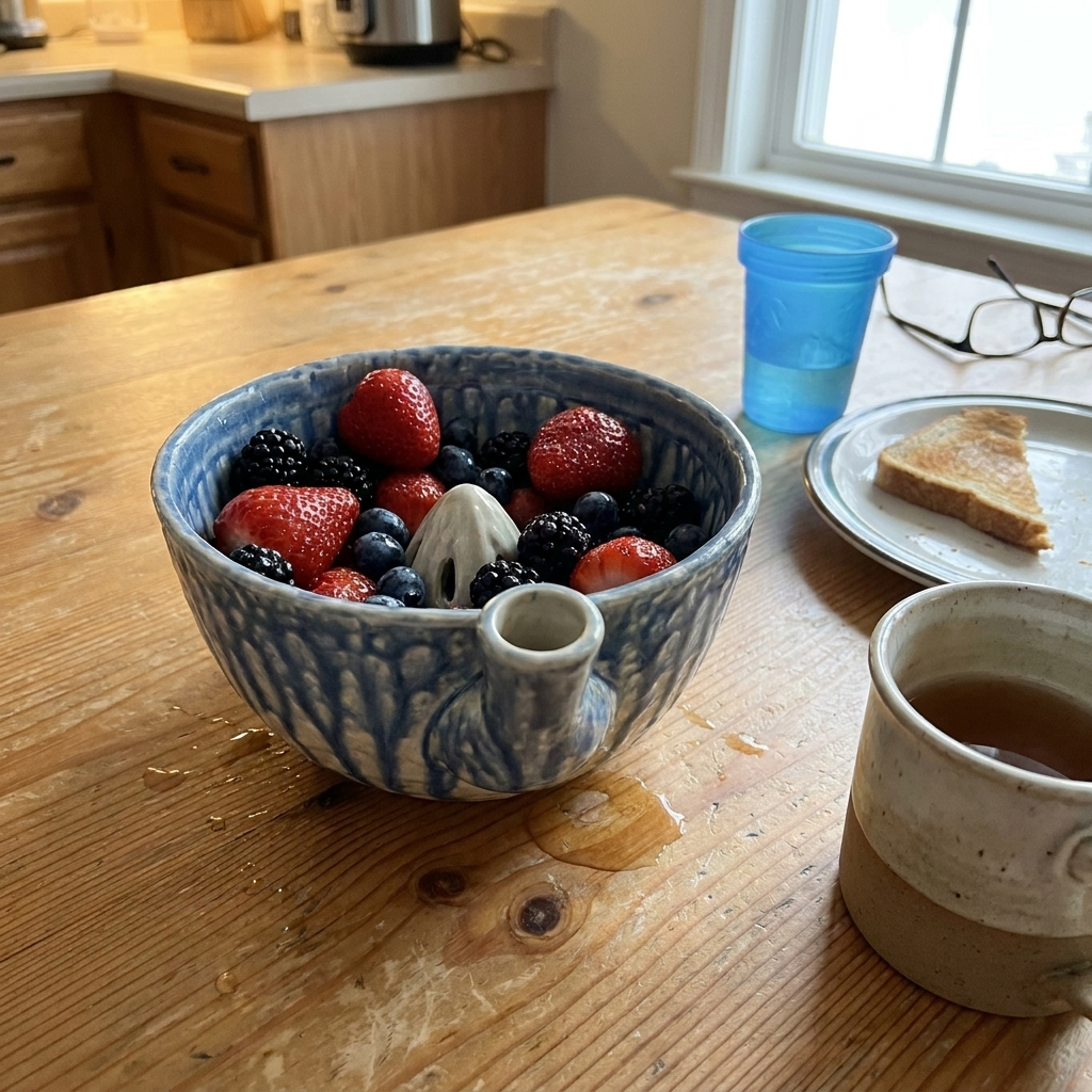 Customer photo of the berry washing bowl