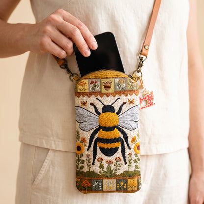 Rosie's Quilted Phone Bag