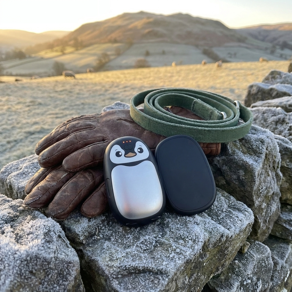 Customer photo penguin hand warmer