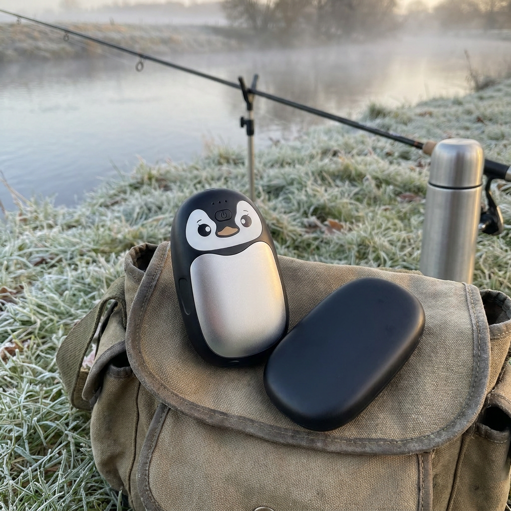 Customer photo penguin hand warmer