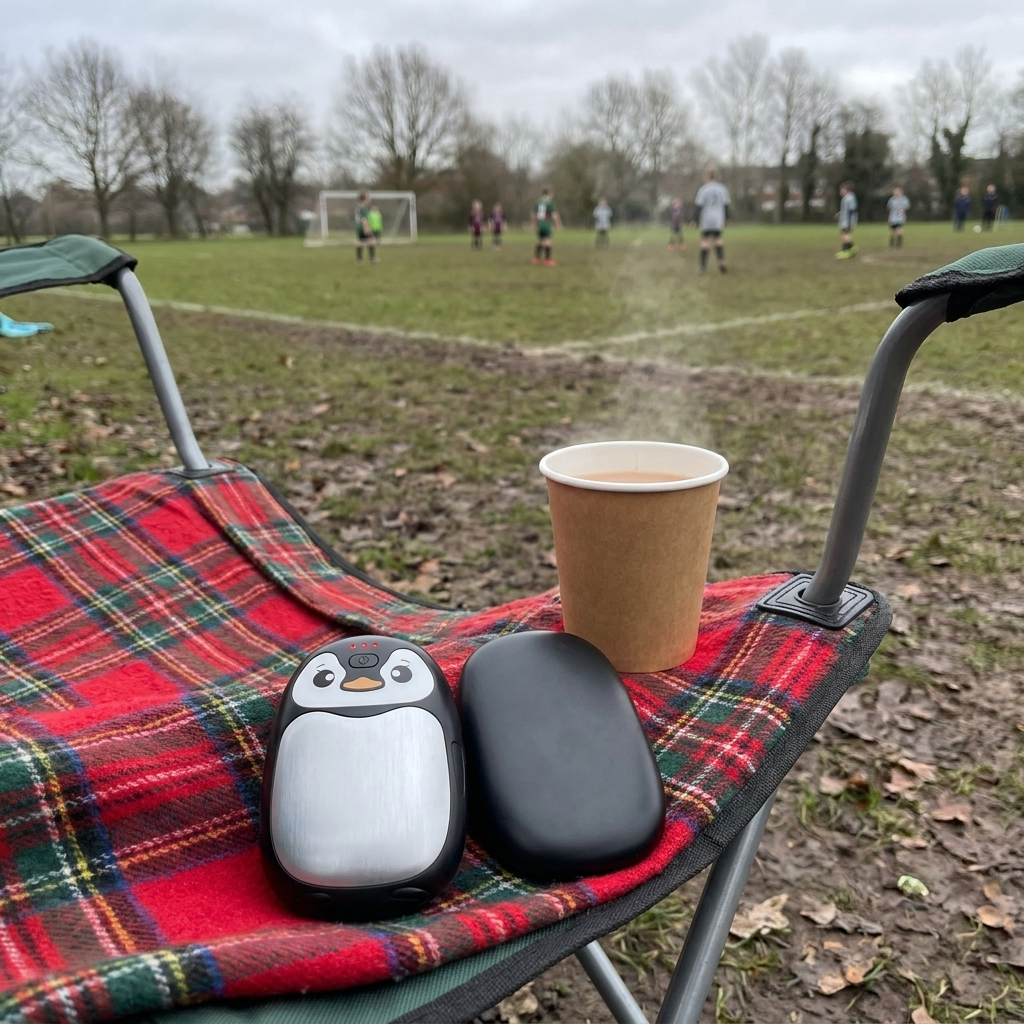 Customer photo penguin hand warmer