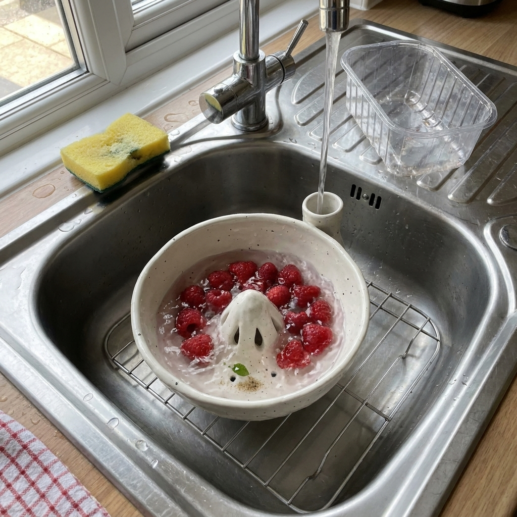 Customer photo of the berry washing bowl