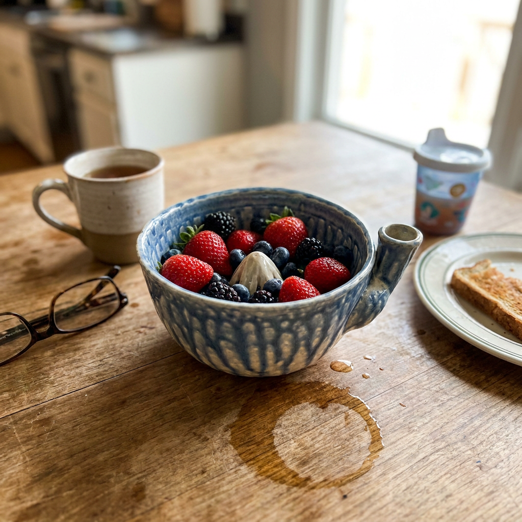 Customer photo of the berry washing bowl