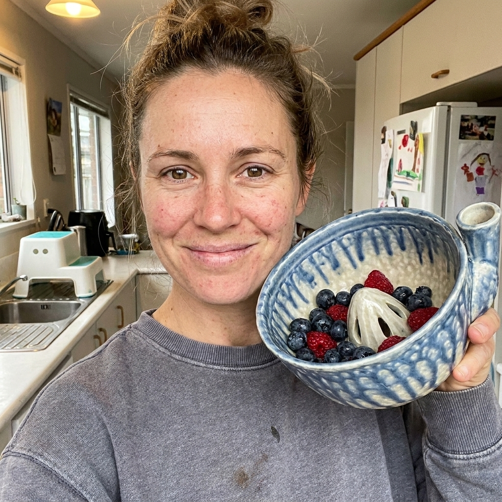 Customer photo of the berry washing bowl