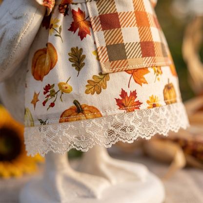 Lorraine's Porch Geese With Handsewn Outfits