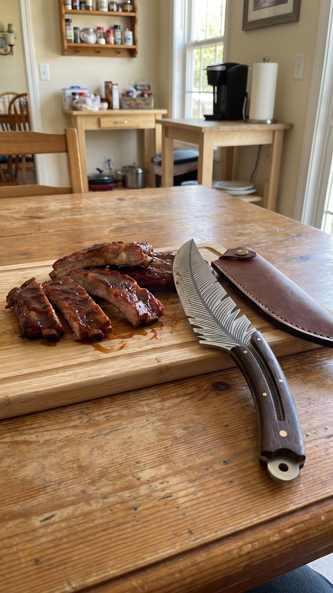 Royce's feather knife